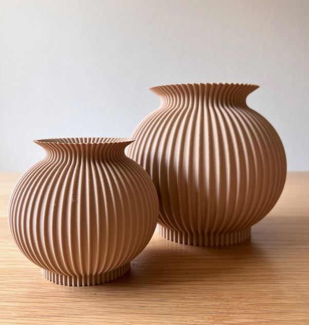 Shasa Vase | Beige