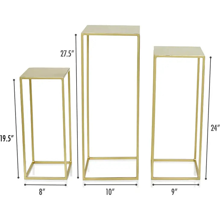 Tish Square Display Tables | Set of 3